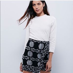 Free People tribal pattern skirt